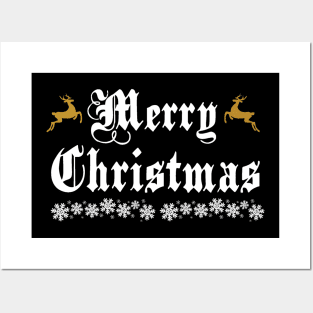 "Merry Christmas" is a timeless and widely recognized  holiday greeting. Posters and Art